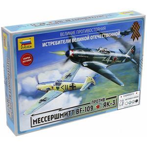 Мессершмитт Bf-109 против Як-3