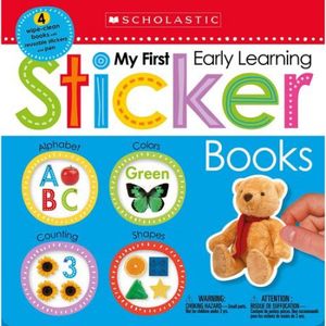 My First Early Learning Sticker Books. Box Set