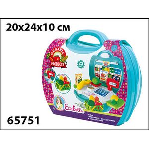 Набор 'Супермаркет с продуктами' в чемоданчике (65751)
