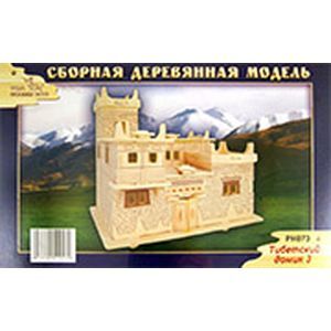 Сборная модель 'Тибетский домик 3'