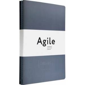 Космос. Agile-ежедневник для личного развития. Темные обложки. 3 тетради