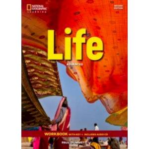 Life 2Ed Adv  WB + key + CD