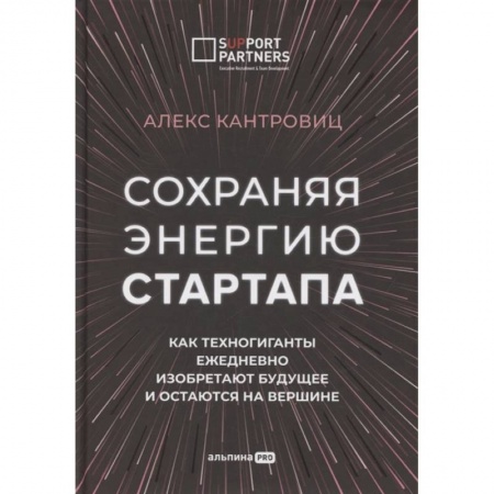 Предпринимательство. Отраслевой бизнес, книга Сохраняя энергию стартапа. Как техногиганты ежедневно изобретают будущее и остаются на вершине купить по скидке