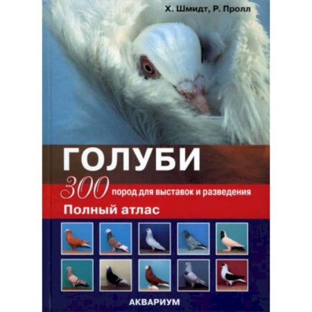Птицы, книга Голуби. 300 пород для выставок и разведения. Полный атлас купить по скидке
