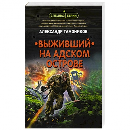 Боевики, военные, книга Выживший на адском острове купить по скидке