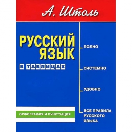 Русский язык. Культура речи. Справочники и пособия, книга Русский язык в таблицах. Орфография и пунктуация купить по скидке