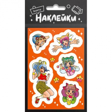 Другое, книга Наклейки 'Аниме' купить по скидке