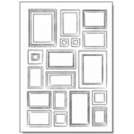 Книги, книга Наклейки для интерьера 'Рамки' HD-1006) купить по скидке