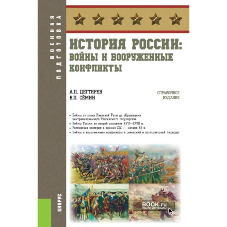 Общие работы по истории России, книга История России: войны и вооруженные конфликты купить по скидке